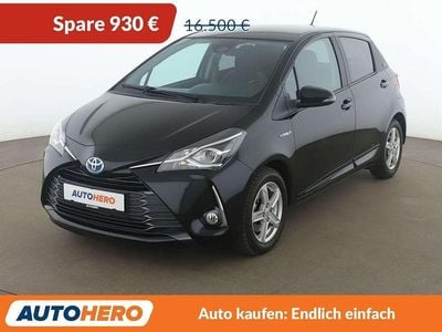 Gebraucht Toyota Yaris Hybrid Team 101 PS (74 kW) 2021 Schwarz Kleinwagen