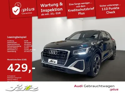 Gebraucht Audi Q2 S-Line 190 PS (139 kW) 2025 Mythosschwarz metallic SUV