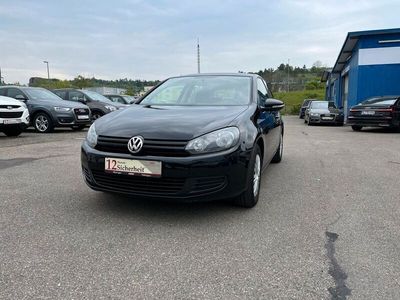 Schwarz Gebraucht 2012 VW Golf VI Trendline Kleinwagen | 7.400 € (Fairer Preis)