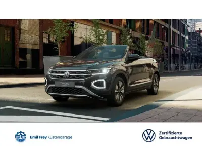 Gebraucht VW T-Roc Cabriolet Goal 116 PS (85 kW) 2025 Schwarz Cabrio