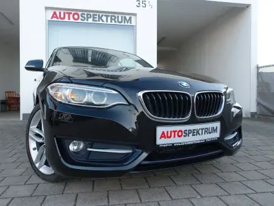 Gebraucht BMW 220 Sport Line 184 PS (135 kW) 2015 Schwarz Cabrio