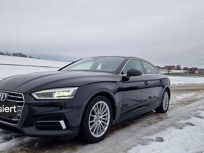 Gebraucht Audi A5 Sportback Sport 170 PS (125 kW) 2018 Schwarz Kleinwagen