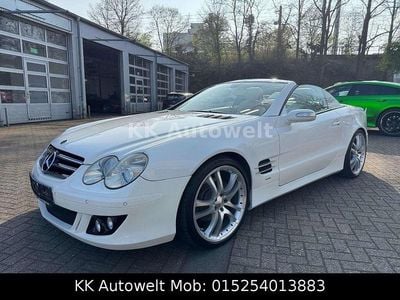 Second-hand Mercedes SL500 306 CP (225 kW) 2006 Alb Cabrio