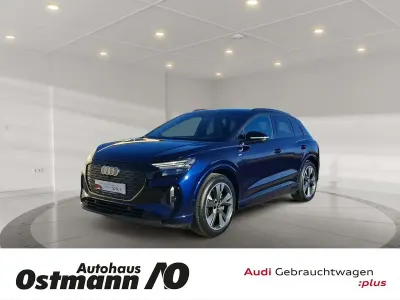 Gebraucht Audi Q4 e-tron S-Line 150 kW (204 PS) 2022 Blau SUV