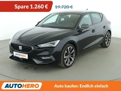 Gebraucht Seat Leon FR 131 PS (96 kW) 2021 Schwarz Limousine