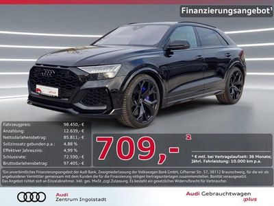 Gebraucht Audi RS Q8 Ambiente 600 PS (441 kW) 2023 Mythosschwarz metallic SUV