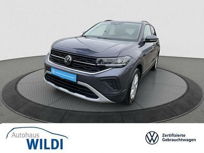 Gebraucht VW T-Cross Life 95 PS (69 kW) 2024 Grau SUV