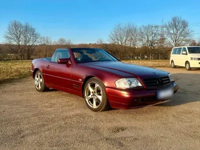 Gebraucht Mercedes SL280 197 PS (144 kW) 1997 Rot Cabrio