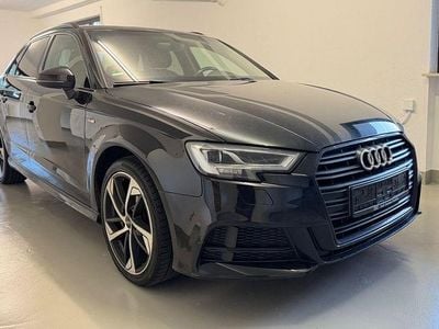 Second-hand Audi A3 S-Line 150 CP (110 kW) 2019 Negru Berlinǎ