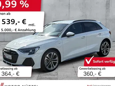 Gebraucht Audi A3 S-Line 204 PS (150 kW) 2025 Gletscherweiß metallic Limousine