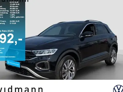 Gebraucht VW T-Roc Goal 116 PS (85 kW) 2024 Schwarz SUV