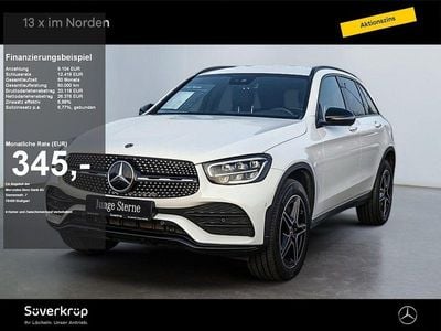 Weiß Gebraucht 2021 Mercedes GLC300e AMG SUV | 34.930 € (Fairer Preis)