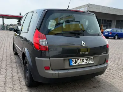 Gebraucht Renault Scénic II Authentique 111 PS (81 kW) 2007 Blau Van / Kleinbus