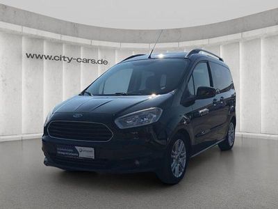 Gebraucht Ford Tourneo Courier Titanium 101 PS (74 kW) 2014 Schwarz Van / Kleinbus