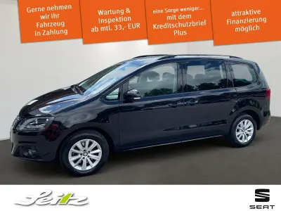 Gebraucht Seat Alhambra Style 150 PS (110 kW) 2018 Schwarz Van / Kleinbus