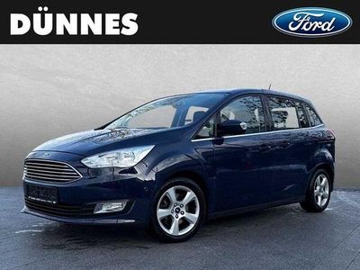 Gebraucht Ford Grand C-Max Titanium 120 PS (88 kW) 2018 Blau (blazerblau) Van / Kleinbus