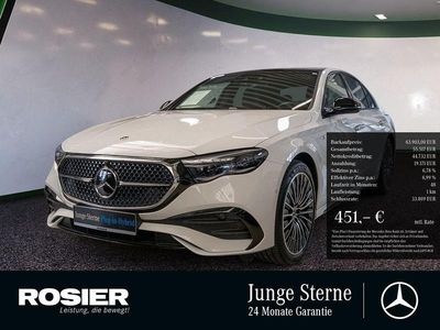 Gebraucht Mercedes E300 AMG 197 PS (144 kW) 2025 Weiss / polarweiß Limousine