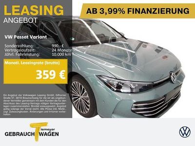 Grün Gebraucht 2025 VW Passat Elegance Kombi | 37.840 € (Fairer Preis)