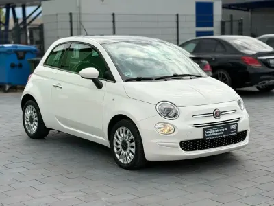 Gebraucht Fiat 500 Lounge 69 PS (50 kW) 2018 Weiß Kleinwagen