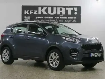 Gebraucht Kia Sportage DREAM-TEAM Edition 132 PS (97 kW) 2018 Blau SUV