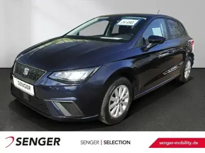 Brugt Seat Ibiza Style 110 HK (80 kW) 2023 Blå Hatchback