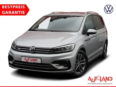 Gebraucht VW Touran R-line 150 PS (110 kW) 2018 Silber Van / Kleinbus