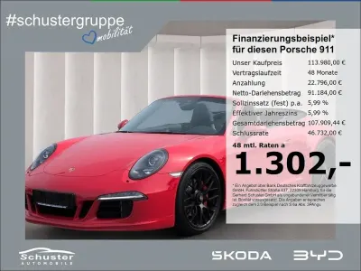 Gebraucht Porsche 911 Carrera GTS 430 PS (316 kW) 2015 Rot Cabrio