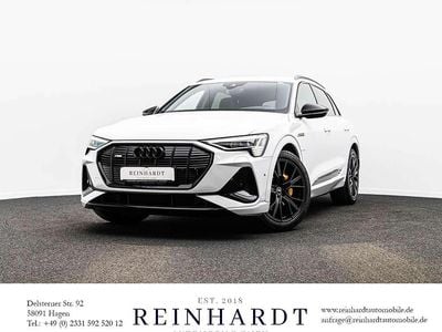 Gebraucht Audi e-tron Black Edition 300 kW (408 PS) 2022 Gletscherweiß metallic SUV