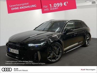 Schwarz Gebraucht 2025 Audi RS6 Performance Kombi | 129.630 € (Superpreis)