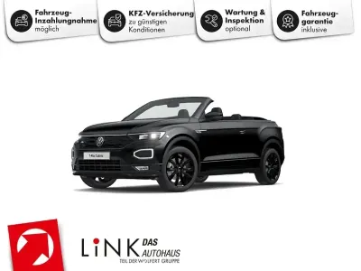 Gebraucht VW T-Roc Cabriolet R-line 150 PS (110 kW) 2022 Deep black perleffekt Cabrio