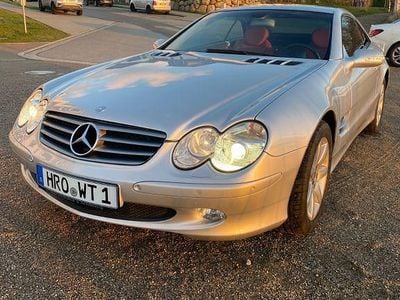 Second-hand Mercedes SL350 245 CP (180 kW) 2002 Argintiu Cabrio
