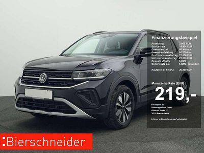 Schwarz Gebraucht 2025 VW T-Cross Goal SUV | 25.350 € (Fairer Preis)