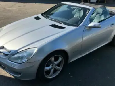 Gebraucht Mercedes SLK200 163 PS (119 kW) 2005 Silber Cabrio