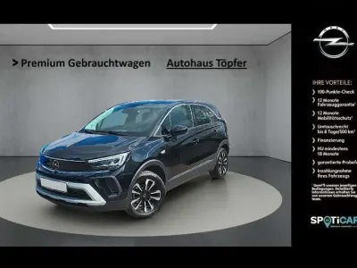 Gebraucht Opel Crossland X Elegance 110 PS (80 kW) 2023 Premium diamant/karbon schwarz SUV