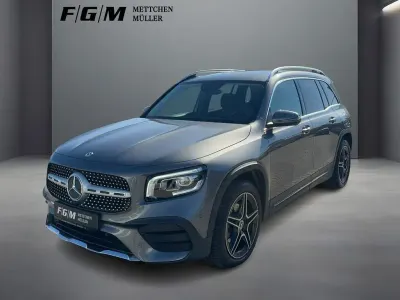 Gebraucht Mercedes GLB200 AMG line 163 PS (119 kW) 2022 Metalliclack mountaingrau SUV