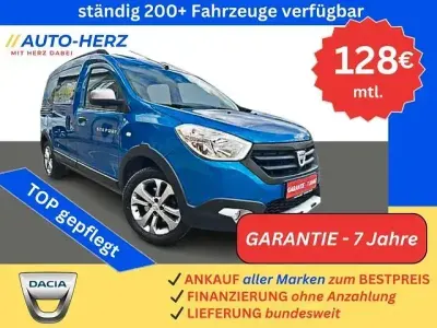 Gebraucht Dacia Dokker Stepway 116 PS (85 kW) 2016 Blau Van / Kleinbus
