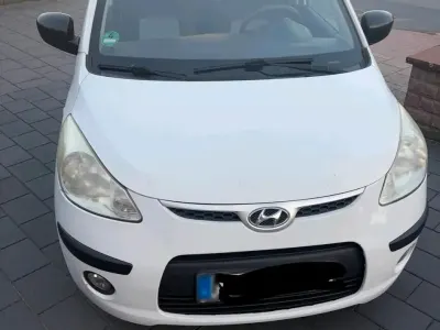 Gebraucht Hyundai i10 67 PS (49 kW) 2009 Weiß Kleinwagen