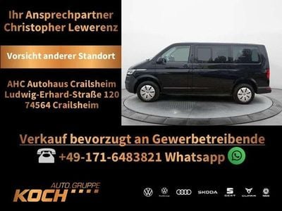 Usata VW Caravelle 150 CV (110 kW) 2022 Nero Furgone