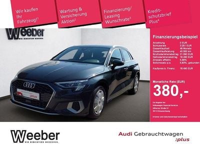 Usata Audi A3 Advanced Plus 110 CV (80 kW) 2020 Grigio Berlina