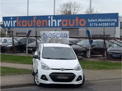 Gebraucht Hyundai i10 Basis 69 PS (50 kW) 2014 Weiß Kleinwagen