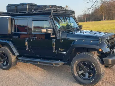 Occasion Jeep Wrangler Overland 200 ch (147 kW) 2014 Noir SUV