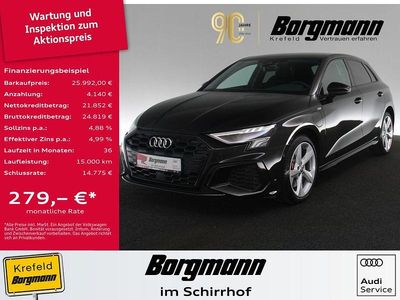 Usata Audi A3 S-Line 245 CV (180 kW) 2023 Nero Berlina