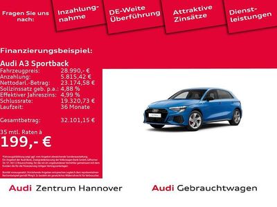 Gebraucht 2022 Audi A3 Sportback e-tron S-Line Kleinwagen | 53.698 €
