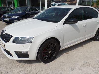Usata Skoda Octavia RS 220 CV (161 kW) 2013 Bianco Berlina