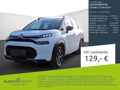 Usata Citroën C3 Aircross Shine 110 CV (80 kW) 2023 Bianco SUV