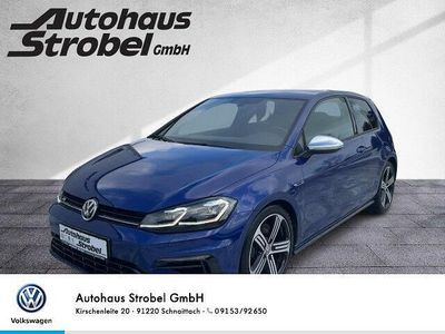 Gebraucht VW Golf VII R 310 PS (228 kW) 2017 Blau lapiz blue metallic Limousine