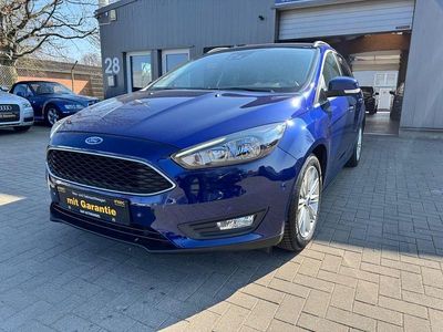 Gebraucht Ford Focus Cool & Connect 125 PS (91 kW) 2018 Blau Limousine
