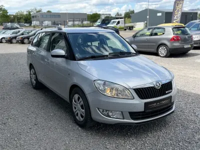 Gebraucht Skoda Fabia GreenLine 75 PS (55 kW) 2014 Silber Kombi