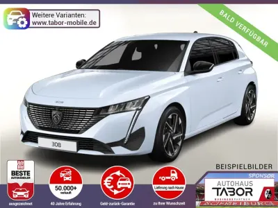 Neu Peugeot 308 Allure 131 PS (96 kW) 2025 Weiß metallic Limousine