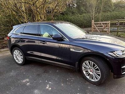 Gebraucht Jaguar F-Pace Prestige 179 PS (131 kW) 2017 Blau SUV